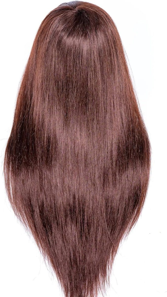 Kappershoofd Voor Vlechten En Styling - Realistisch Haar - Compact Design - Inclusief Praktisch Statief