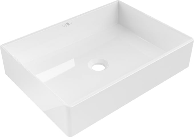 Mexen Goya waskom opbouw 51 x 37 cm, wit - 22185000