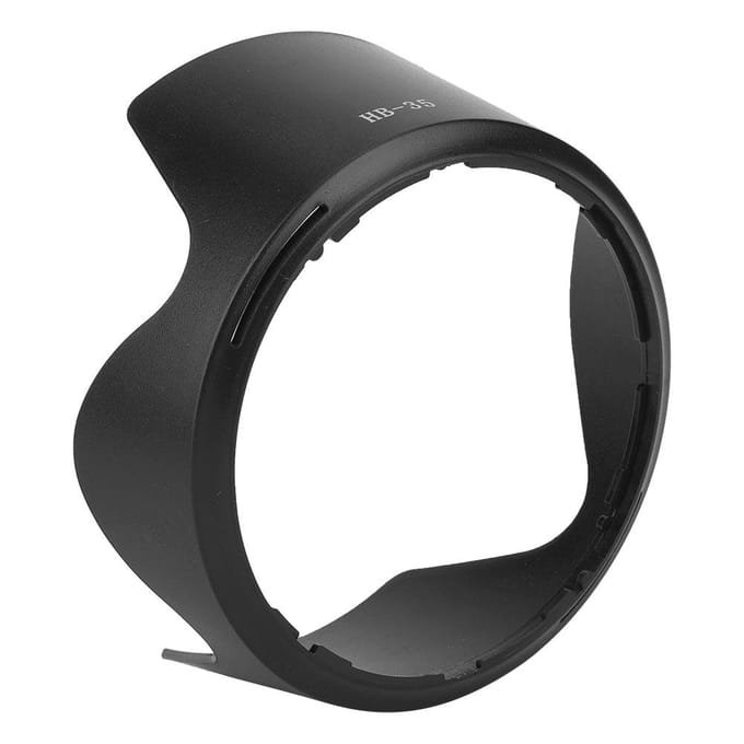 HB 35 ABS Camera Mount Lens Hood Replacement for Nikon AF S VR 18 200mm f 3.5 5.6 Lens black