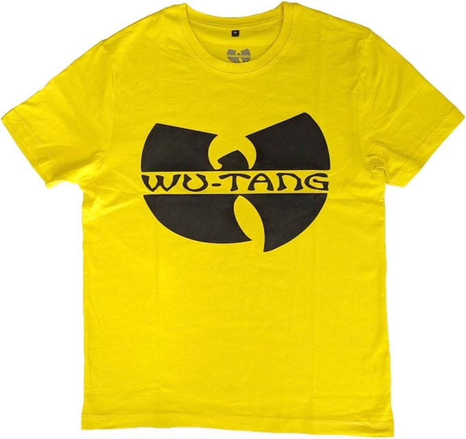 WuTang Clan - Logo Heren T-shirt - S - Geel