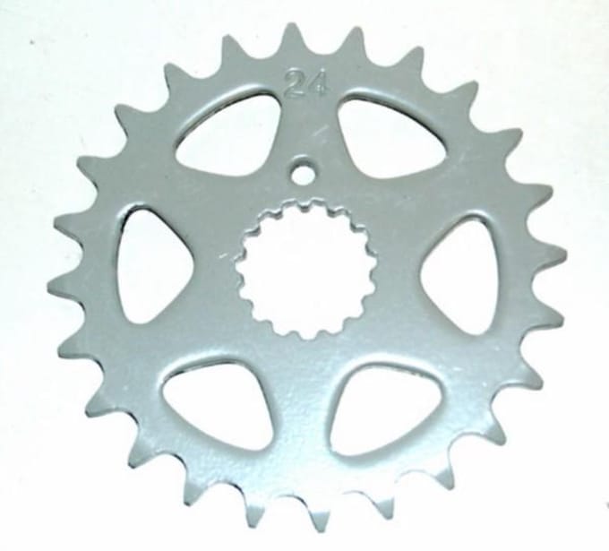 voortandwiel 24T tomos A3 / tomos A35 / tomos Flexer XL / tomos Flexer EX