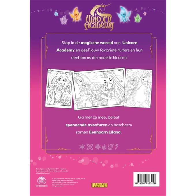 Kleurboek Van Unicorn Academy - Unicorn Academy - Diversen
