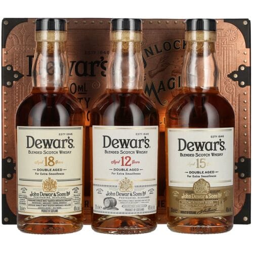 Dewar's Variety Collection 40% Vol. 3x0,2l in geschenkverpakking