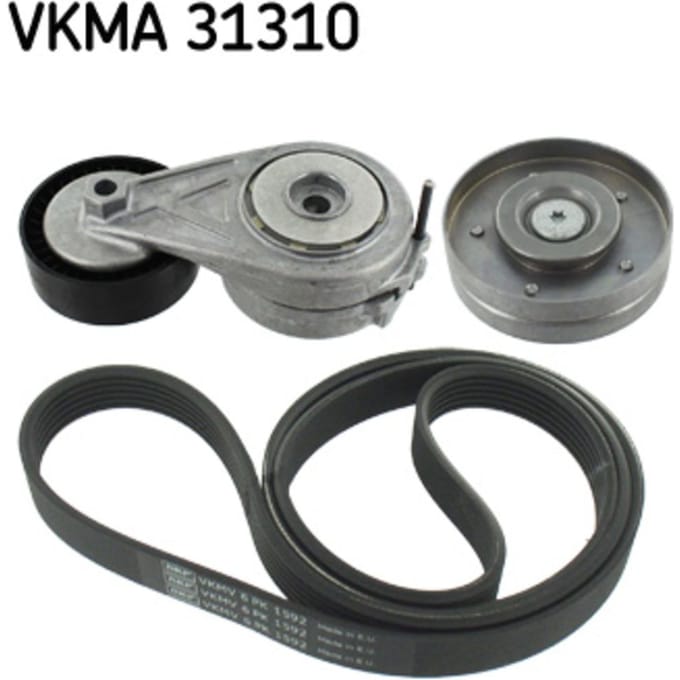 Poly V-riemset (met poelies) SKF VKMA 31310
