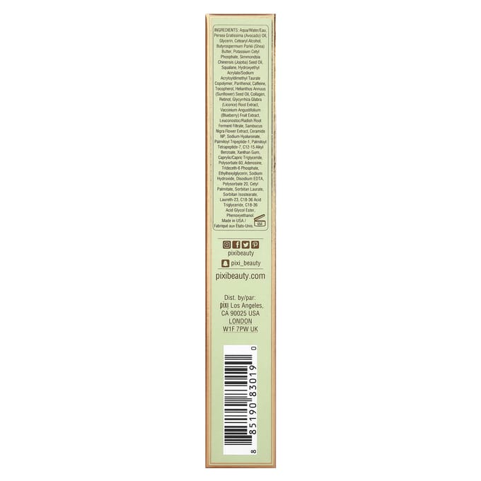 Pixi Beauty, Crème Yeux Rétinol, Crème Lissante pour les Yeux, 0,84 fl oz (25 ml) white