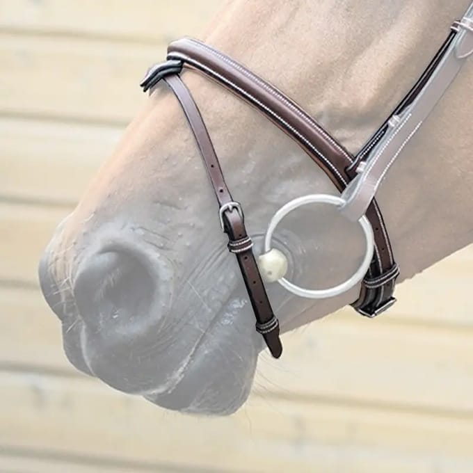 Combinatie paardenneusriem Jump'In One London