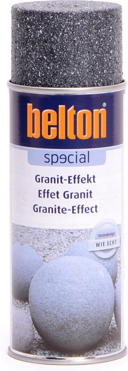 granieteffect obsidiaanzwart 400ml verfspray Belton