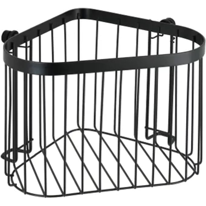 Wenko Douchemand Classic Plus 23,5x16,5x18,5cm Zwart