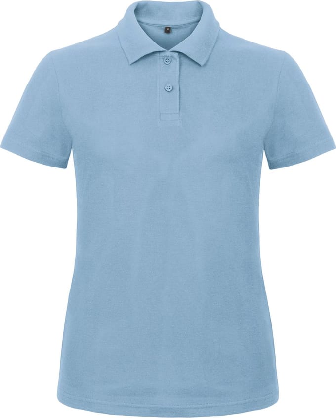 B&C Id.001 Ladies' Polo Shirt CGPWI11 - light blue - L