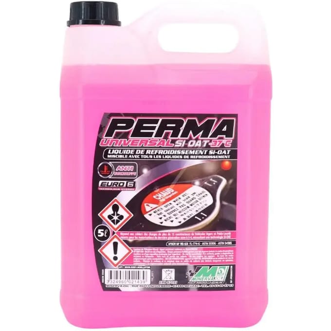 Koelvloeistof Minerva Oil Perma Universal D 5 L