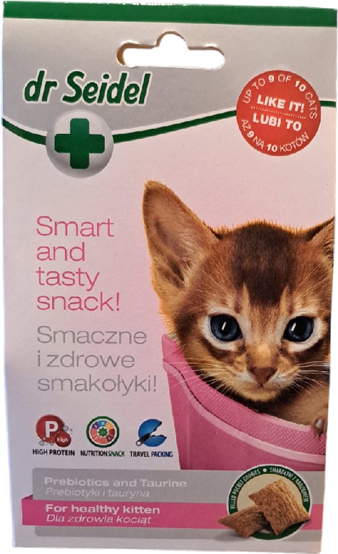 Dr Seidel snacks voor katten - voor gezonde kittens