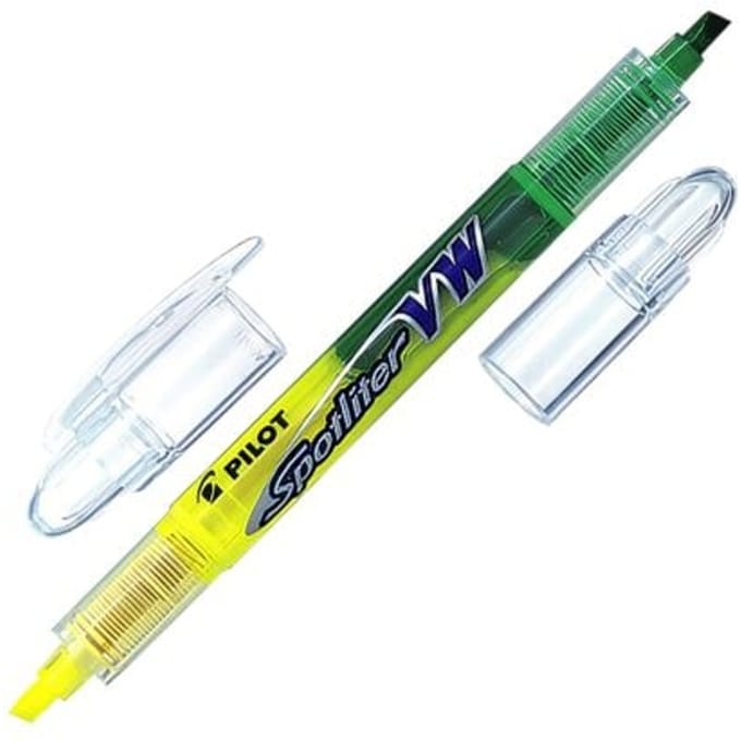 PILOT Spotliter Begreen Dubbelzijdige Markeerstift Geel/Groen Neon