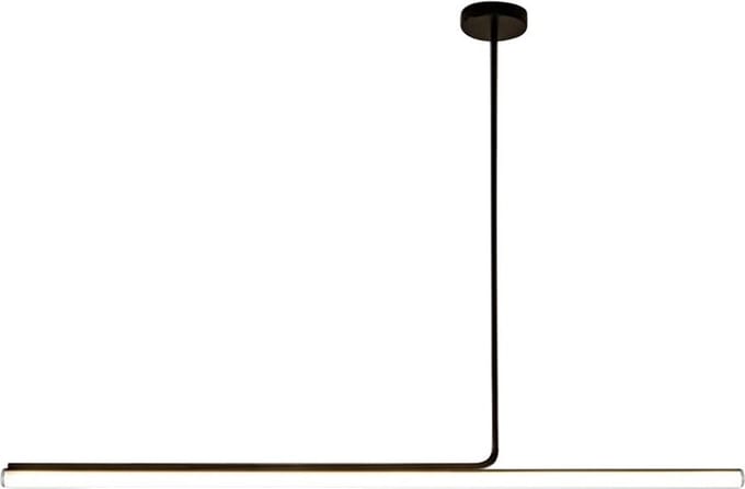 Toolight Led App1659-Cp Hanglamp Zwart 120,5X3X88Cm