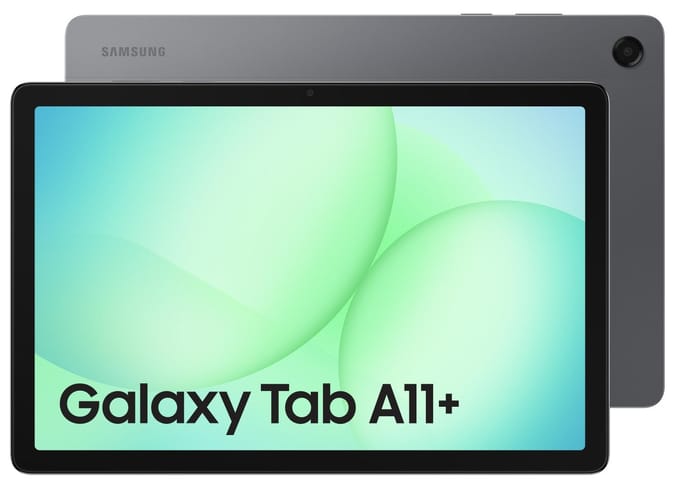 Samsung Galaxy Tab A11+ 5G 128 GB Grijs Android tablet 27.9 cm (11 inch) Energielabel E (A - G) 1920 x 1200 Pixel