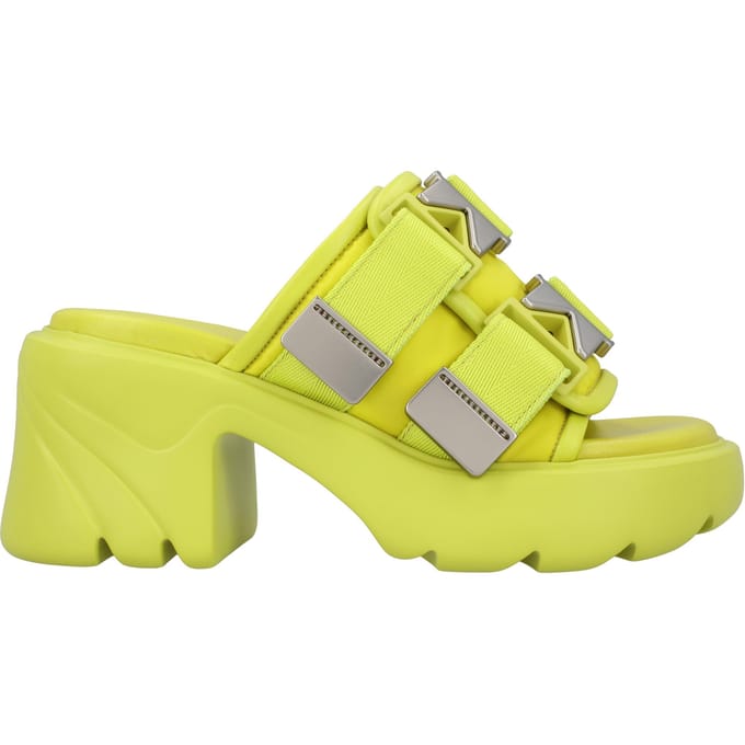 Bottega Veneta Flash Mule geel