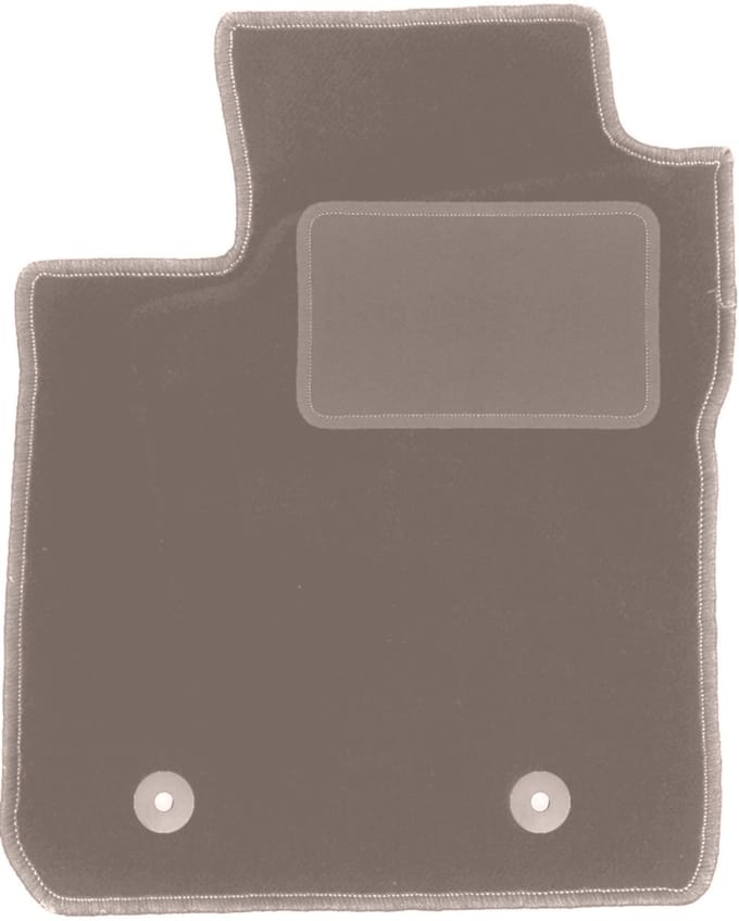 Beige bestuurdersmat voor: Ford Ka+ hatchback (2014-)
