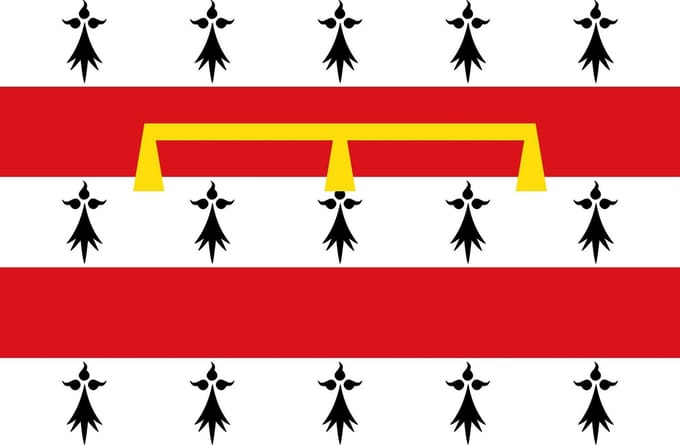 Vlag Nandrin 100x150cm