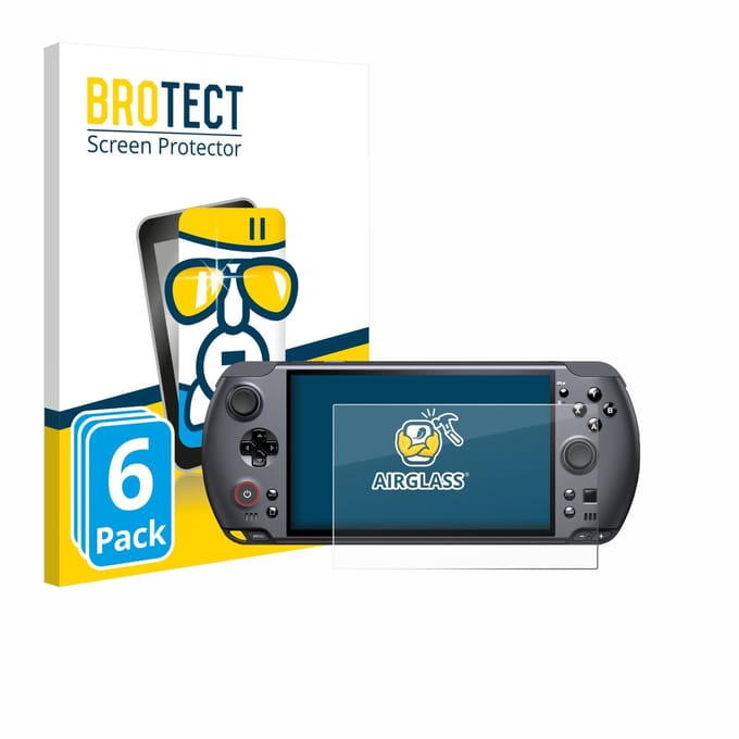 Screenprotector 6 Stuks voor GPD Win 5 Beschermglas transparant