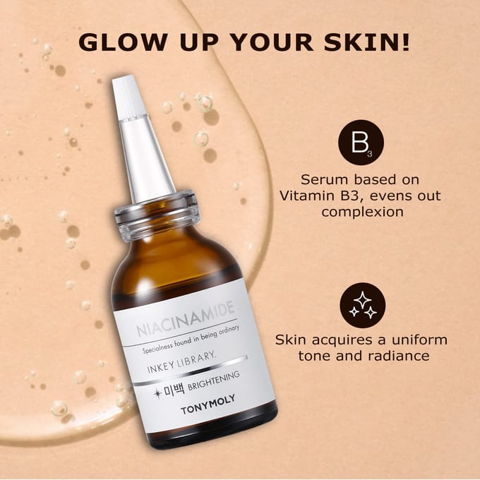 Tonymoly Inkey Library Niacinamide, Verhelderend, 30ml white