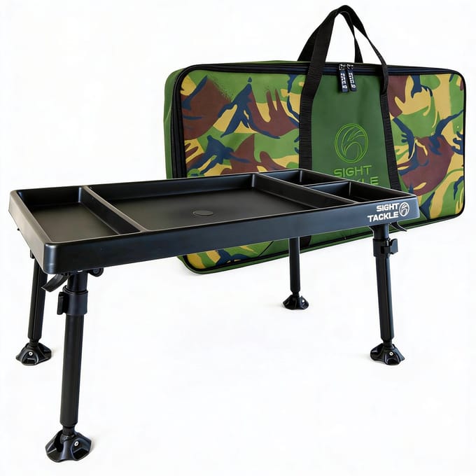 Sight Tackle - Bivvy Tafel + Bivvy Tafel - Tas - Campingtafel - Campingtafeltas - Karpervissen