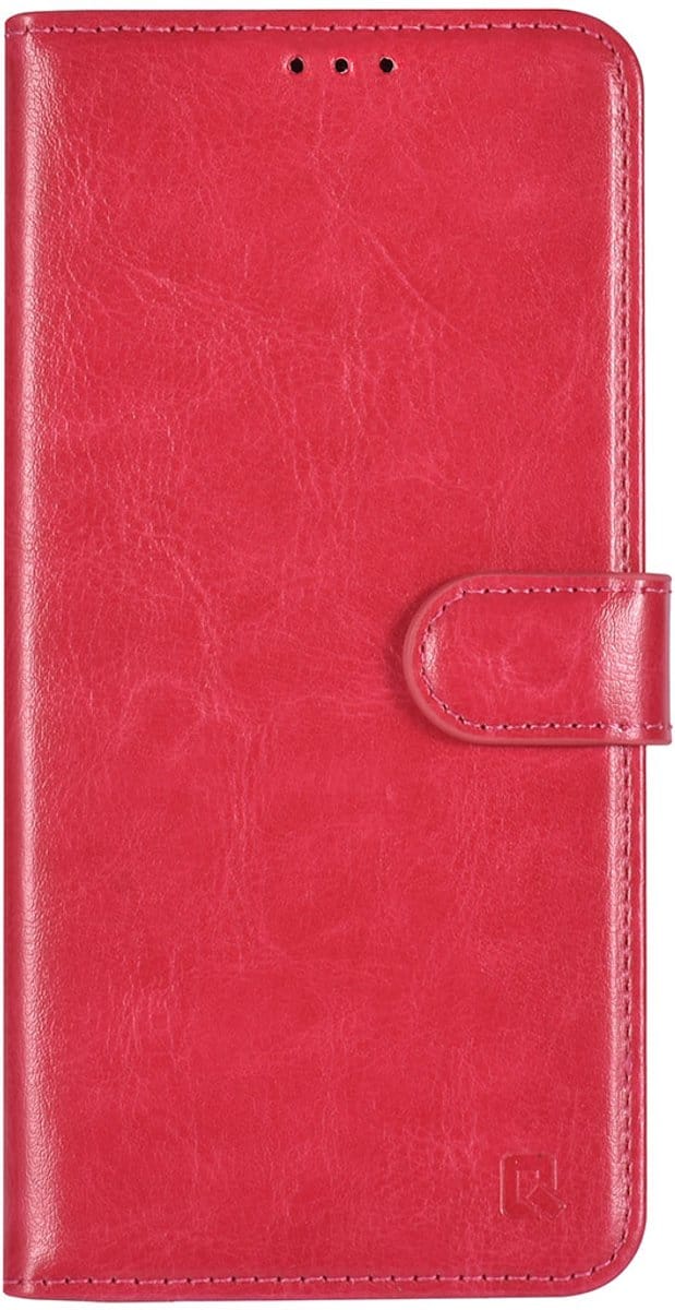UNIQ Accessory Back Cover - Galaxy S24 - Roze - Pasjeshouder voor 3 pasjes - Magneetsluiting
