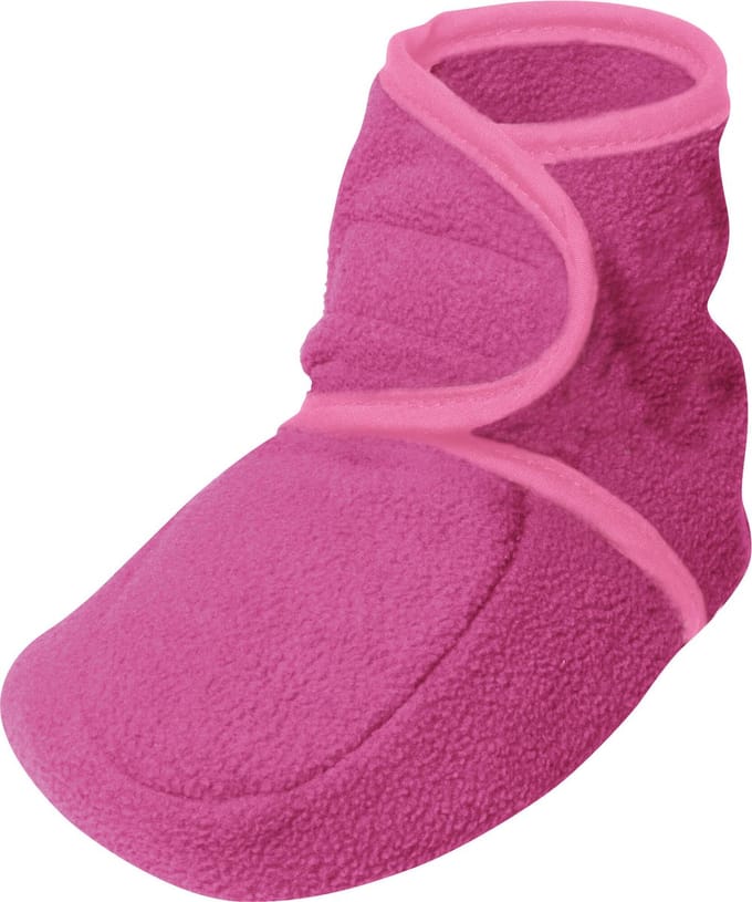 fleece slofjes fuchsia