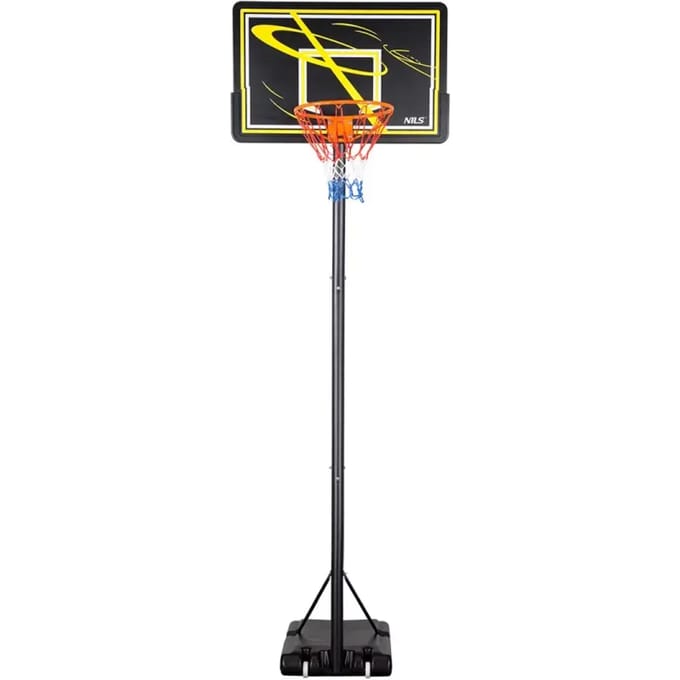 NILS ZDK319E - Basketbalstandaard - Verstelbare Hoogte - PE Materiaal - Stabiele Basis