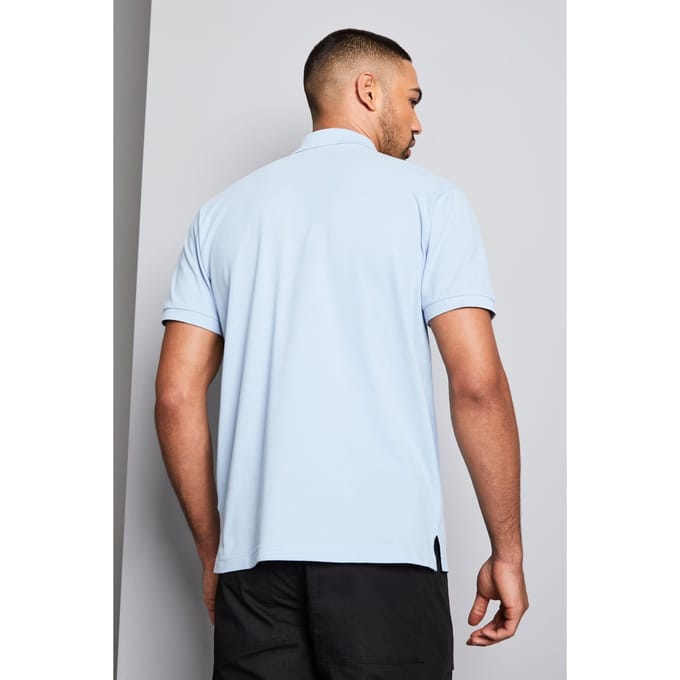 Asquith & Fox Heren Poloshirt met korte mouwen (Sky)