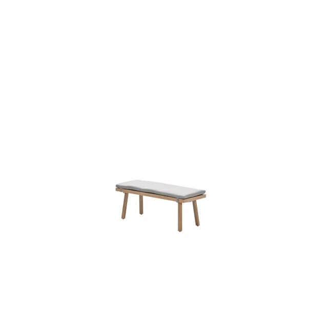 Garden Impressions Decala sportbank aluminium light teak look desert sand