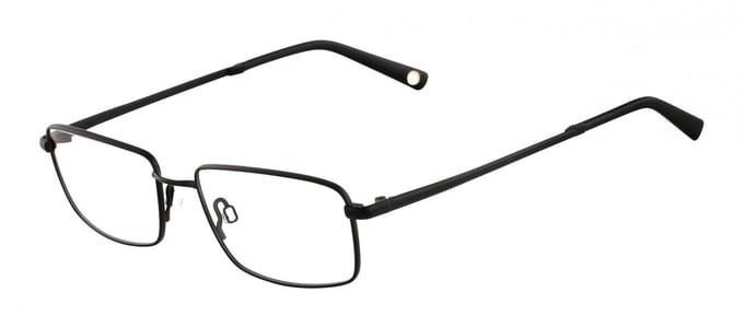 Flexon FLEXON BENEDICT 600 Matte black 53/17/140 MAN Brilmonturen