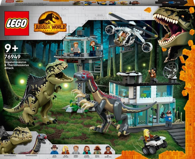 LEGO Jurassic World � Giganotosaurus & Therizinosaurus Attack - 76949