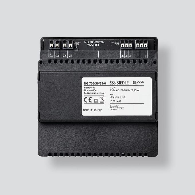 Siedle Voeding Deurcommunicatie - 210010267-00 - E26VA