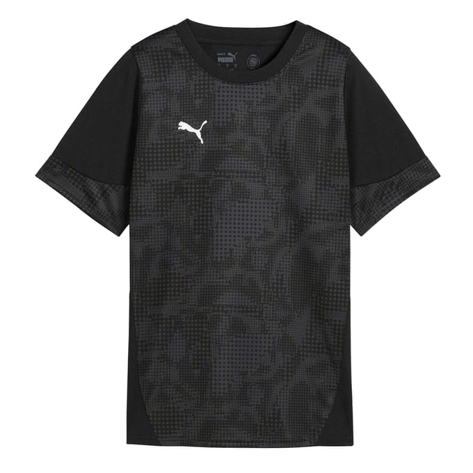 Puma Dames Teamcup Trainingsscheidsrechter Shirt (Zwart/Zilver)