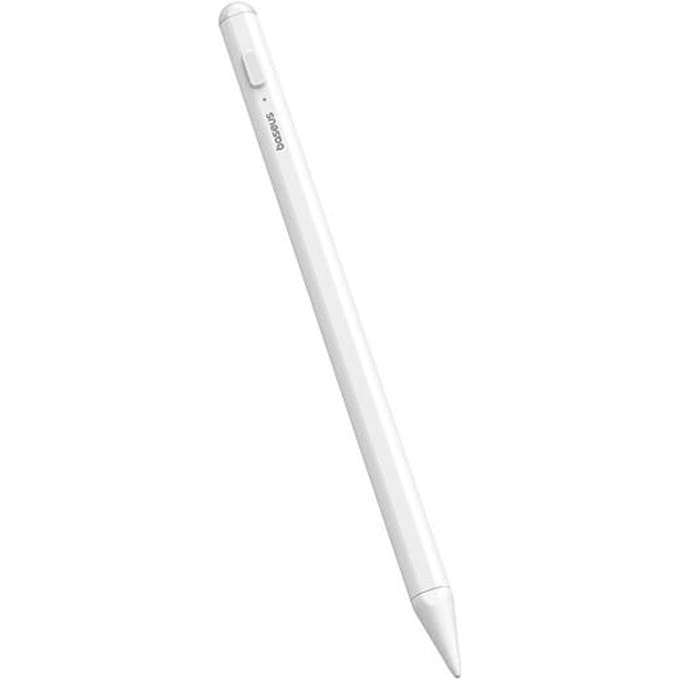 Baseus - Smooth - Writing - 2 - stylus - met - LED-indicator - wit