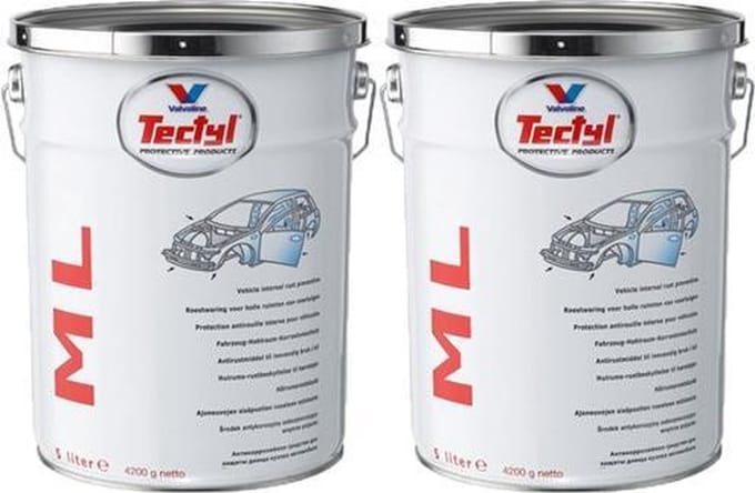 Valvoline Aanbieding: 2 X Tectyl Ml 5L