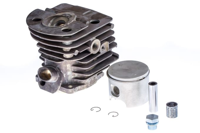 Cylinder met zuiger 55 compl.