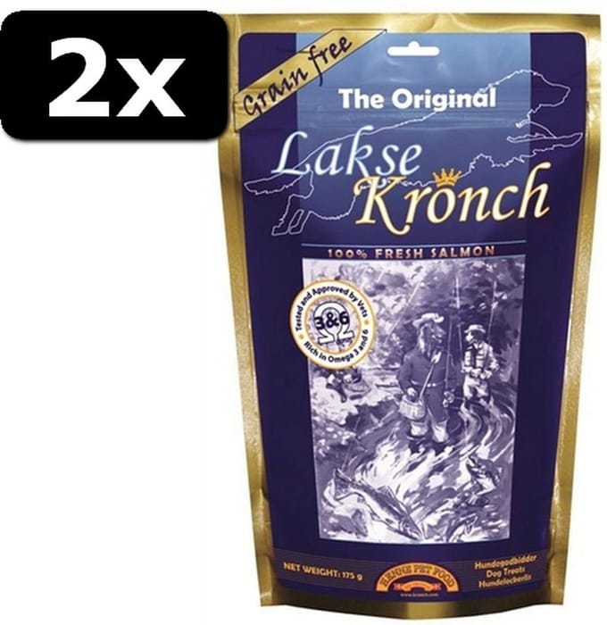 2x HENNE 100% ZALMSNACKS 175GR