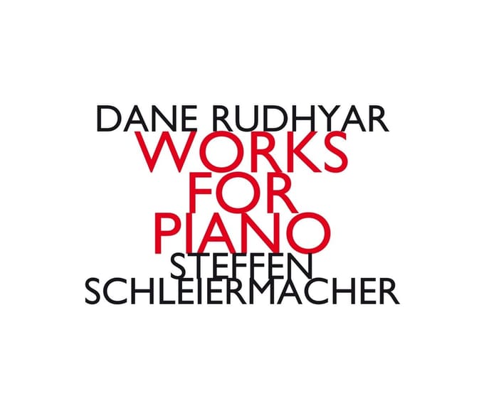 Steffen Schleiermacher - Rudhyar: Works For Piano (CD) (Limited Edition)