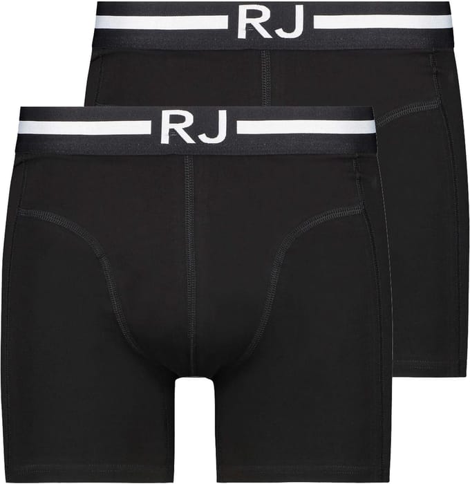 RJ Everyday 2-Pack Breda Heren Boxershort Zwart M