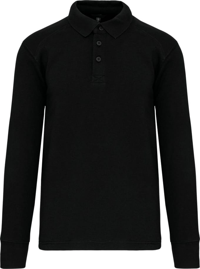 WK. Designed To Work Sweater met polokraag WK4000 - Black - S