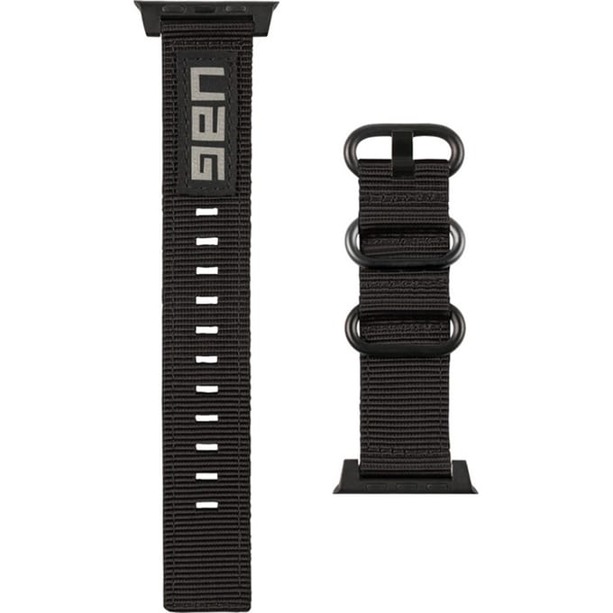 UAG Nato band voor de Apple Watch | 38/40/41/42 mm - Zwart