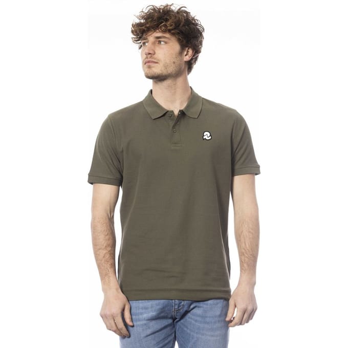 Invicta Groene Katoenen Heren Poloshirt