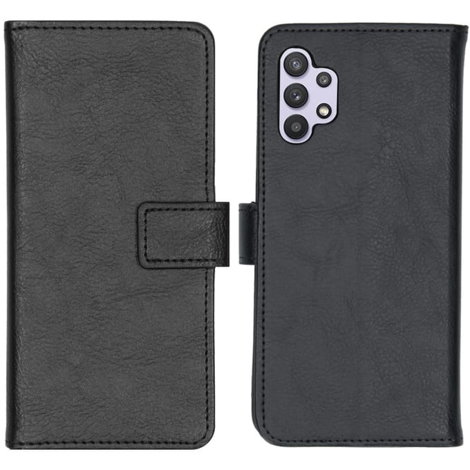 imoshion Luxe Bookcase voor de Samsung Galaxy A32 (5G) - Zwart