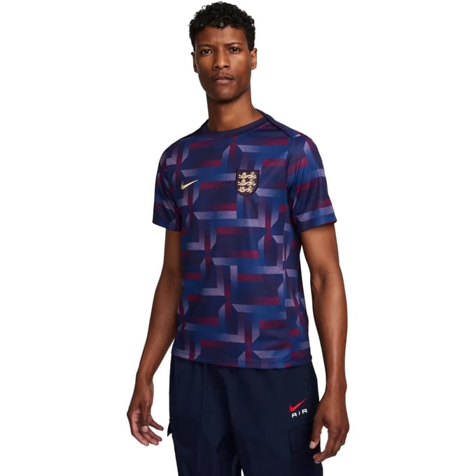 Trui prematch Angleterre Academy Pro Euro 2024