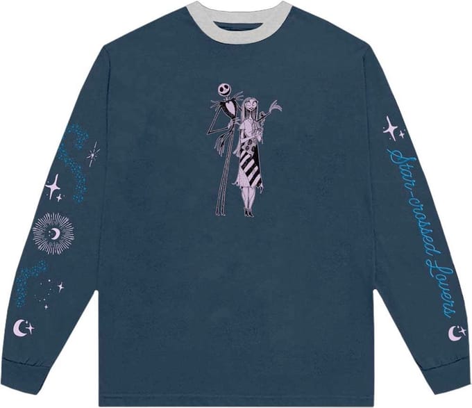 Disney The Nightmare Before Christmas - Celestial Longsleeve shirt - M - Blauw