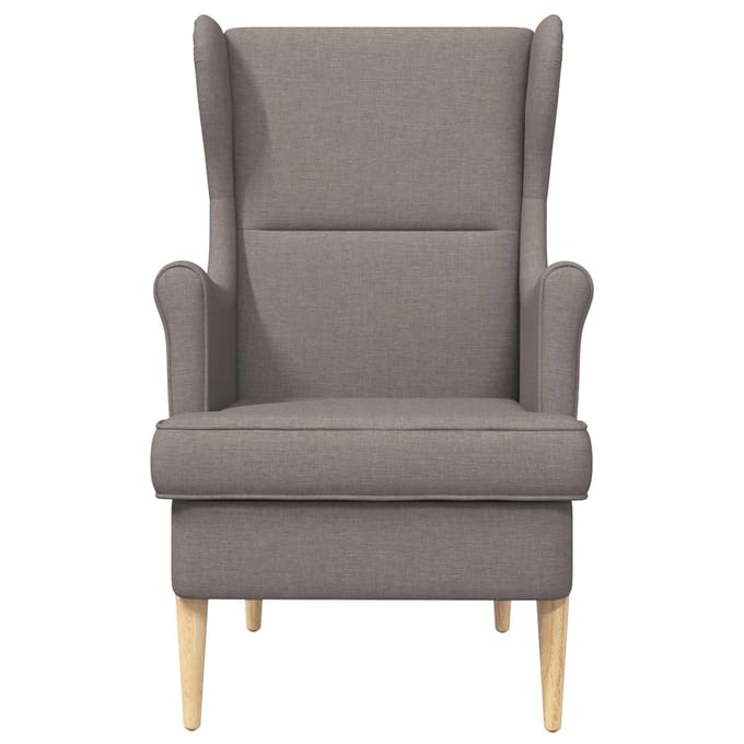 vidaXL - Fauteuil - Taupe - Stof