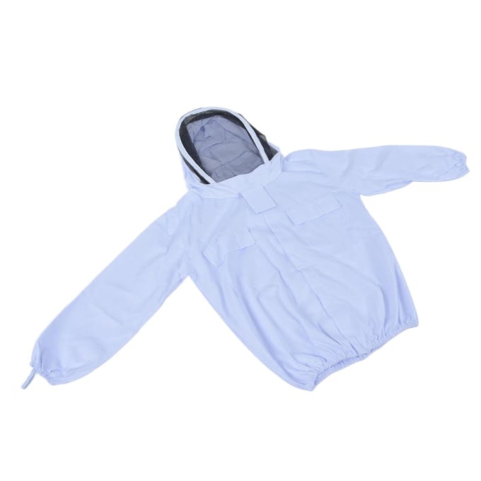 Imkerpak Set Beschermende Geventileerde Imkerjas Handschoenen Schraper Bijenborstel Gereedschapskit white