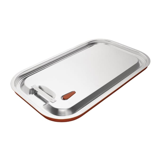 Vogue RVS en siliconen afsluitbaar 1/1 gastronorm deksel