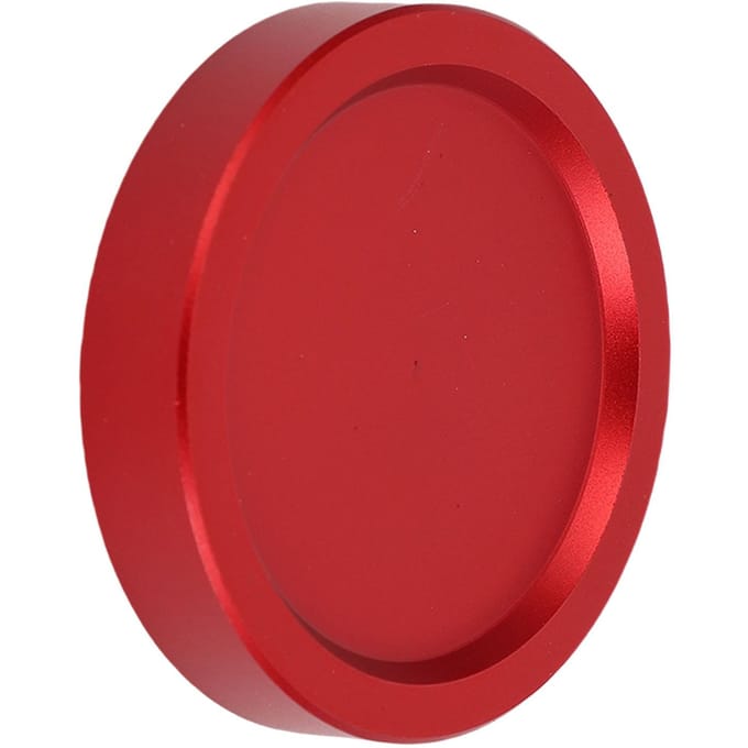 Telescooplens Stofkap M48x0,75mm Schroefdraad Aluminiumlegering Metaal Ooglens Stofkap Rood red
