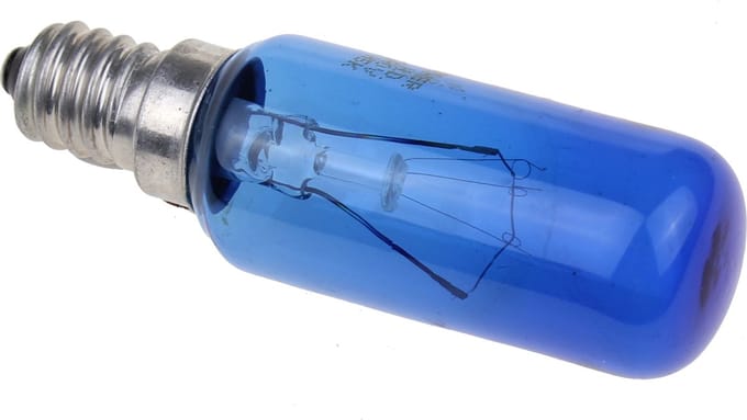 Geschikt voor BOSCH - Lamp koelkast - blauw - 25W - E14 SKL - 00612235